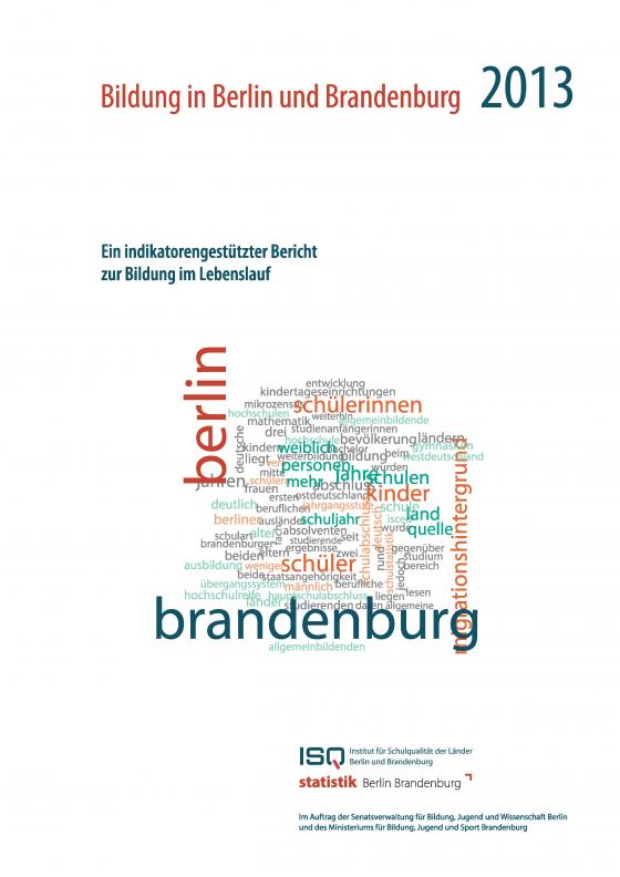 Cover-Bild Bildung in Berlin und Brandenburg 2013