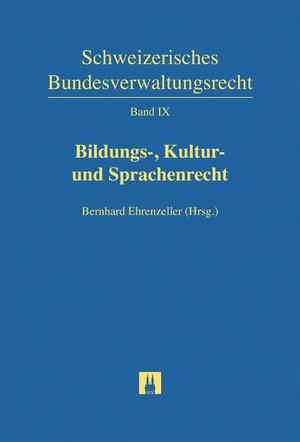 Cover-Bild Bildungs-, Kultur- und Sprachenrecht