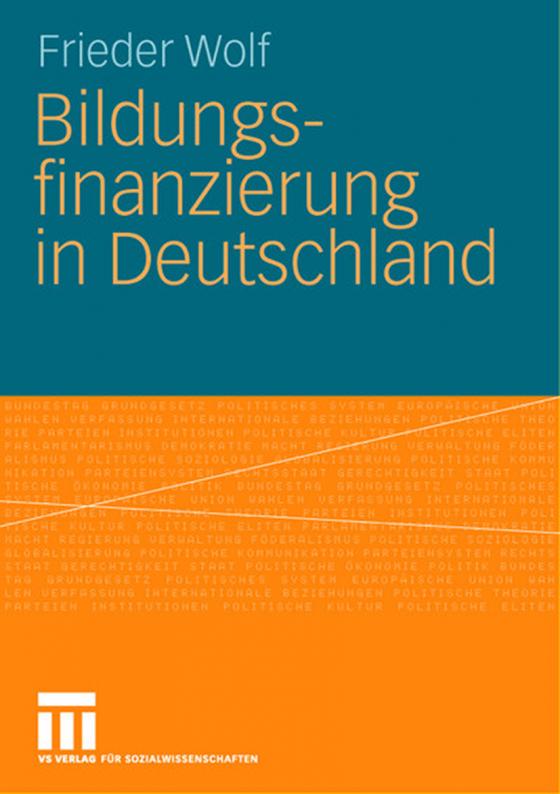 Cover-Bild Bildungsfinanzierung in Deutschland