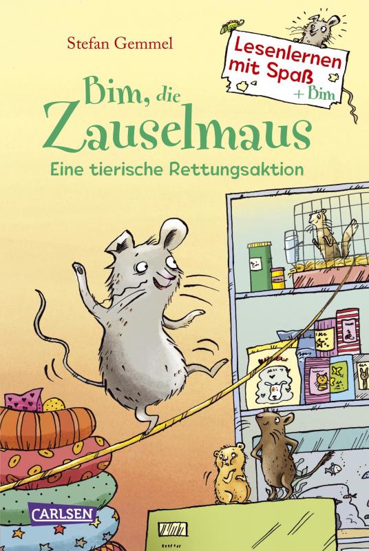 Cover-Bild Bim, die Zauselmaus: Eine tierische Rettungsaktion (Lesenlernen mit Spaß + Bim 1)