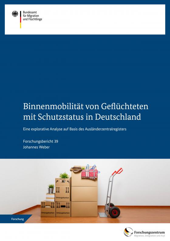 Cover-Bild Binnenmobilität von Geflüchteten mit Schutzstatus in Deutschland