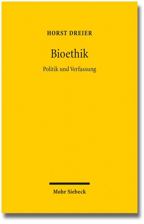 Cover-Bild Bioethik