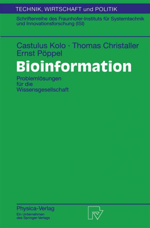 Cover-Bild Bioinformation