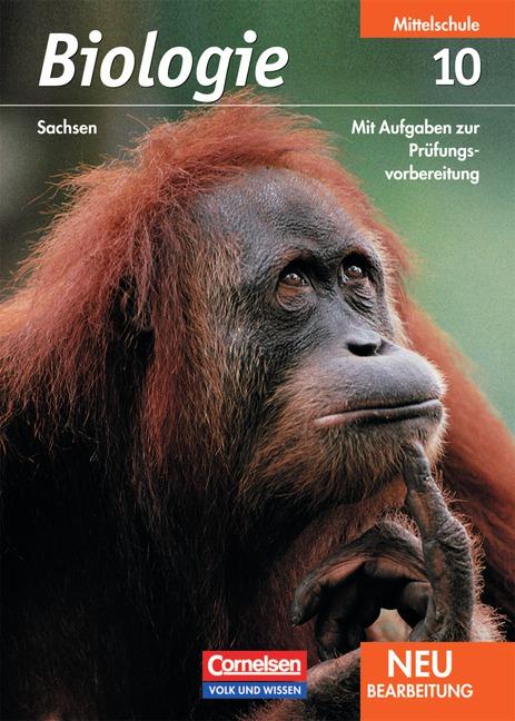 Cover-Bild Biologie - Ausgabe Volk und Wissen - Mittelschule Sachsen / 10. Schuljahr - Schülerbuch