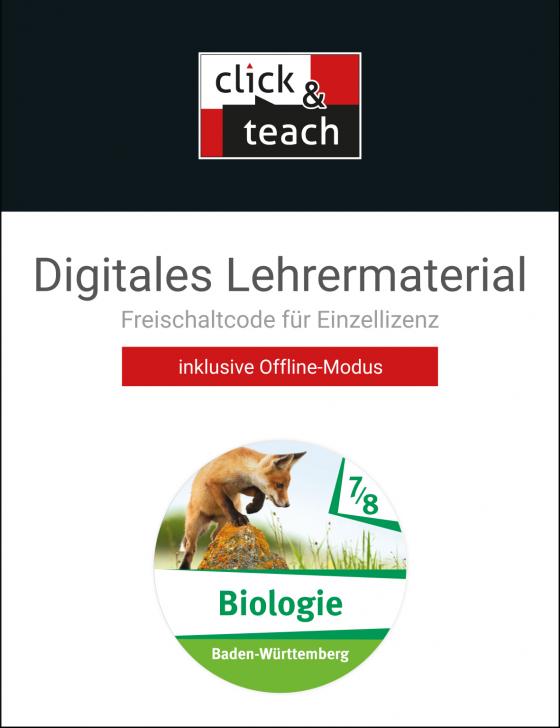 Cover-Bild Biologie – Baden-Württemberg / Biologie BW click & teach 7/8 Box
