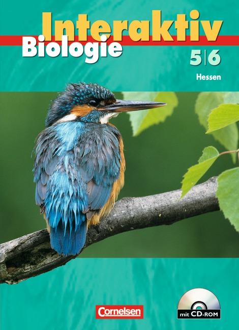 Cover-Bild Biologie interaktiv - Hessen / Band 5/6 - Schülerbuch mit DVD-ROM