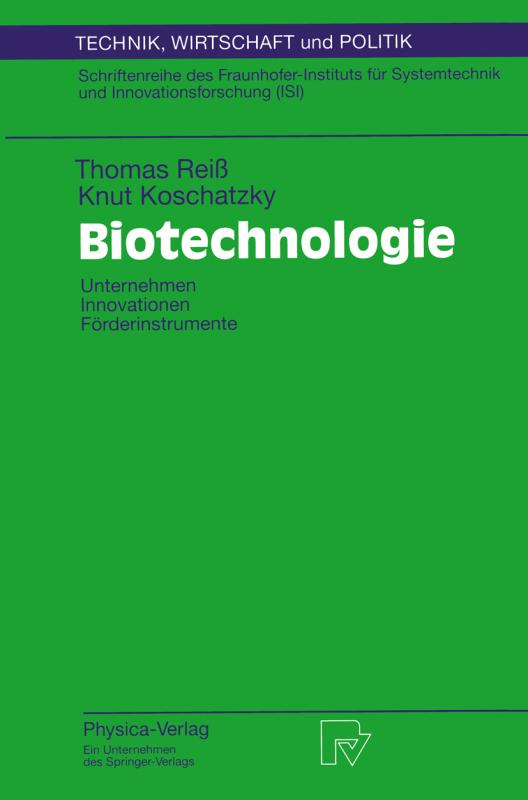 Cover-Bild Biotechnologie