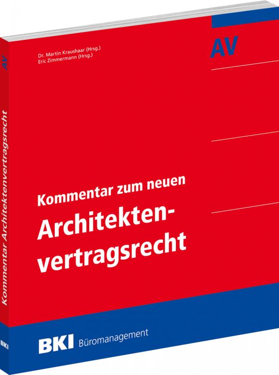 Cover-Bild BKI Kommentar zum neuen Architektenvertragsrecht