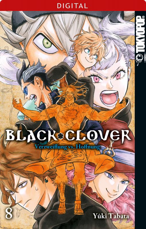 Cover-Bild Black Clover 08: Verzweiflung vs. Hoffnung