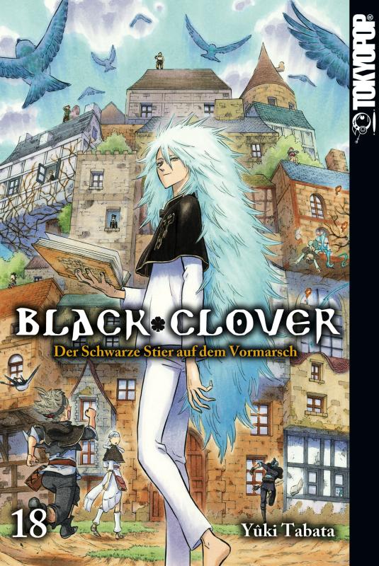 Cover-Bild Black Clover 18: Der schwarze Stier auf dem Vormarsch