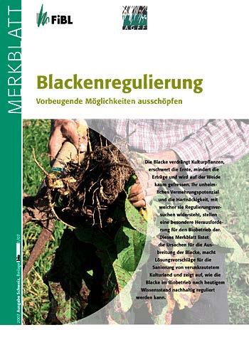 Cover-Bild Blackenregulierung