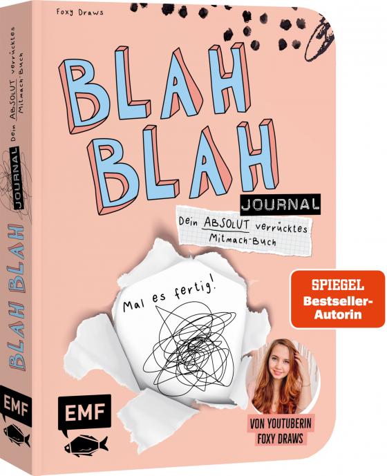 Cover-Bild Blah Blah Journal – Band 2 – Dein absolut verrücktes Mitmach-Buch – Mal es fertig! Von YouTuberin Foxy Draws