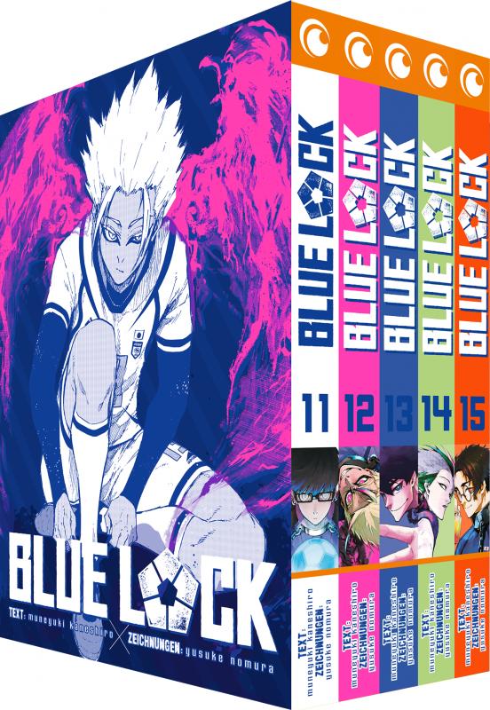 Cover-Bild Blue Lock – Band 11-15 im Sammelschuber