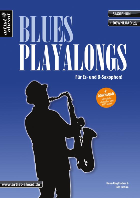 Cover-Bild Blues-Playalongs für Saxophon