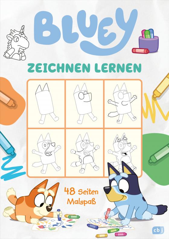 Cover-Bild BLUEY – Zeichnen lernen