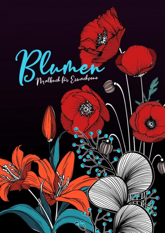 Cover-Bild Blumen Malbuch für Erwachsene