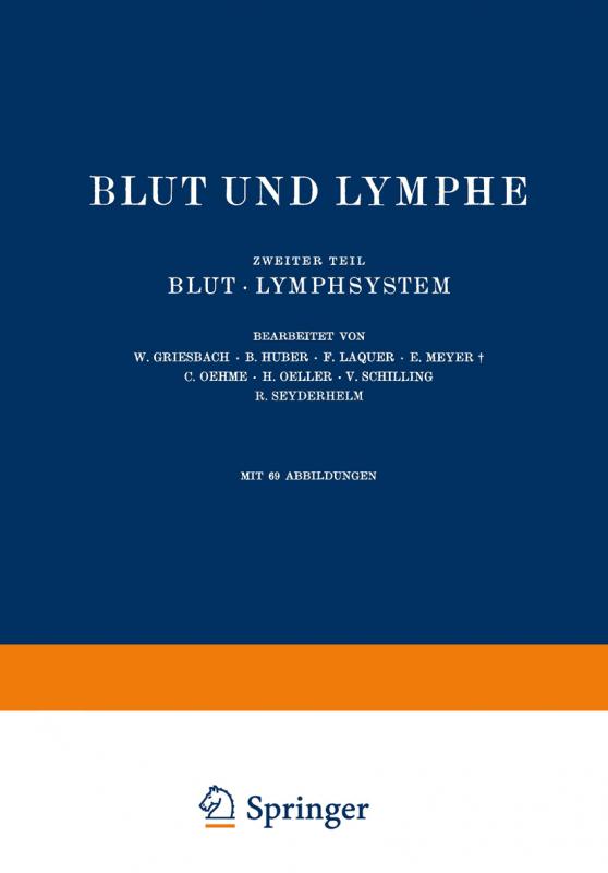 Cover-Bild Blut und Lymphe