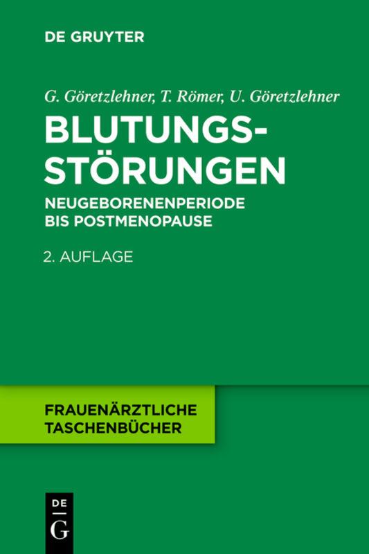 Cover-Bild Blutungsstörungen