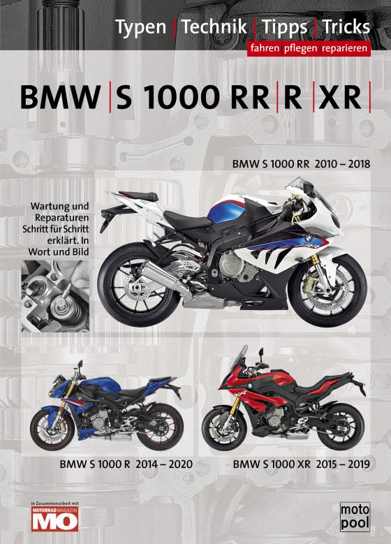 Cover-Bild BMW S 1000 RR, R, XR Reparaturanleitung