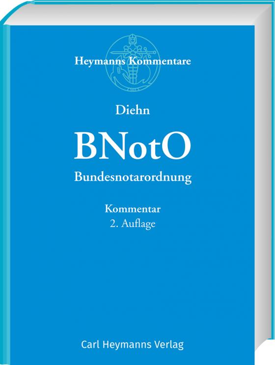 Cover-Bild BNotO - Bundesnotarordnung