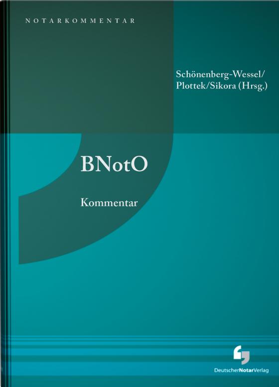 Cover-Bild BNotO