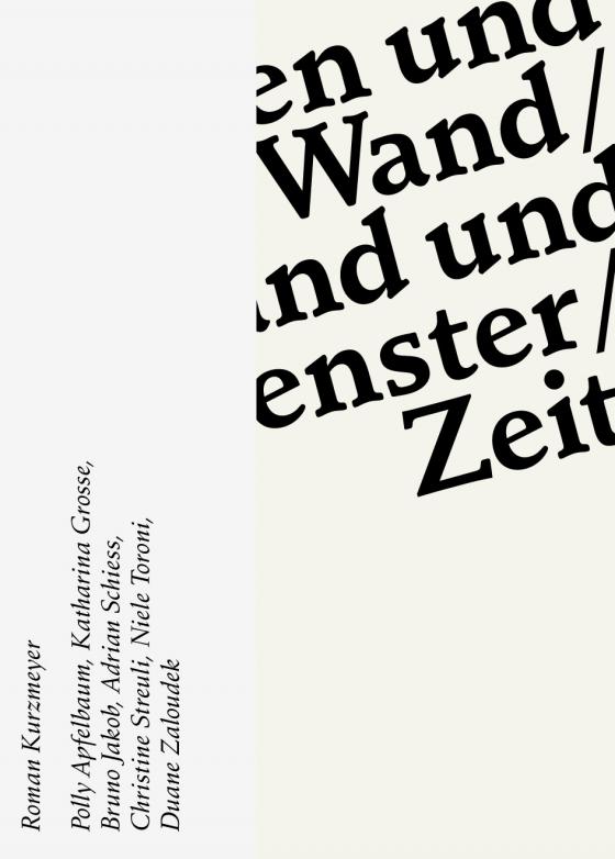 Cover-Bild Boden und Wand / Wand und Fenster / Zeit