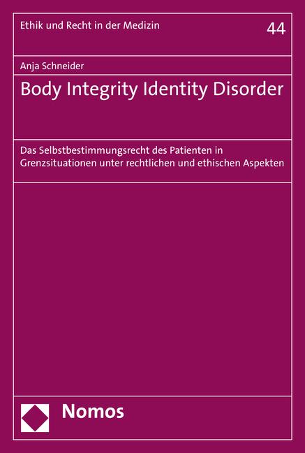 Cover-Bild Body Integrity Identity Disorder