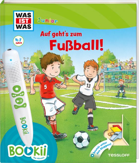 Cover-Bild BOOKii® WAS IST WAS Junior Auf geht´s zum Fußball!