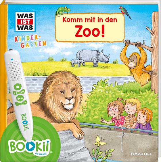 Cover-Bild BOOKii® WAS IST WAS Kindergarten Komm mit in den Zoo