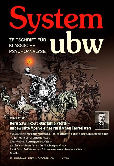 Cover-Bild Boris Sawinkow: ›Das fahle Pferd‹ – unbewußte Motive eines russischen Terroristen