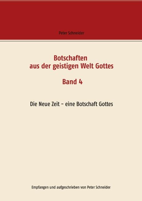 Cover-Bild Botschaften aus der geistigen Welt Gottes