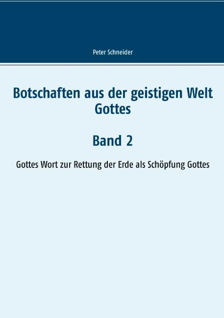 Cover-Bild Botschaften aus der geistigen Welt Gottes