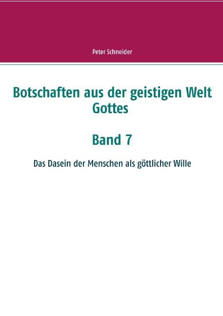 Cover-Bild Botschaften aus der geistigen Welt Gottes