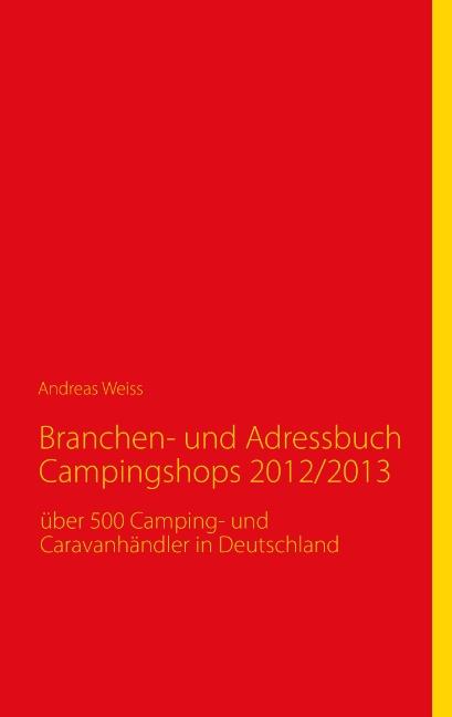 Cover-Bild Branchen- und Adressbuch Campingshops 2012/2013