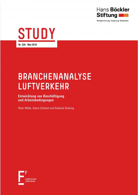 Cover-Bild Branchenanalyse Luftverkehr