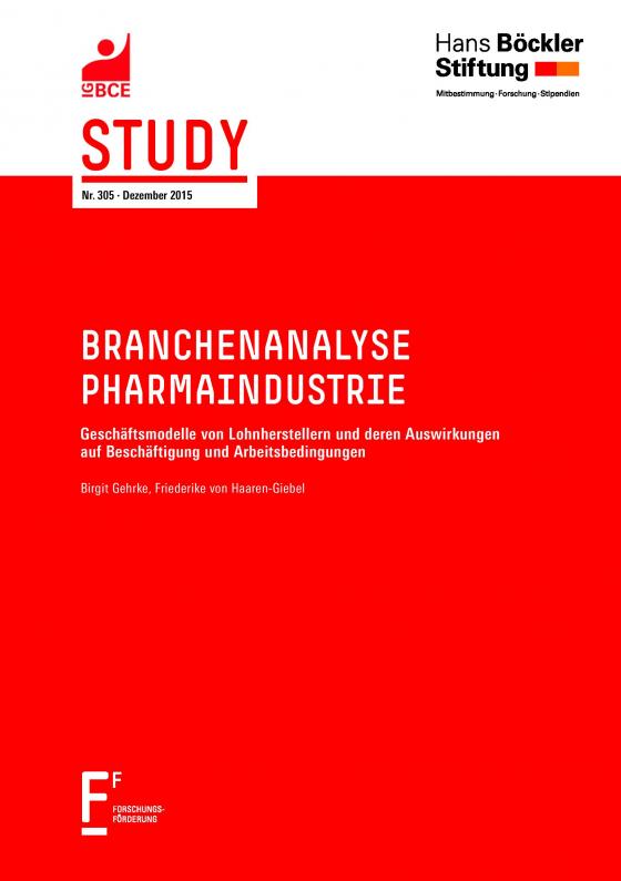 Cover-Bild Branchenanalyse Pharmaindustrie