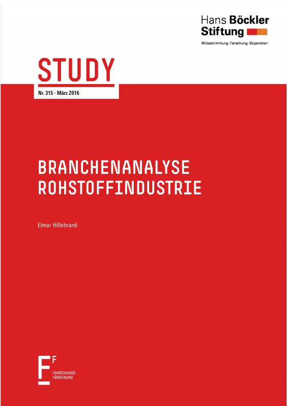 Cover-Bild Branchenanalyse Rohstoffindustrie