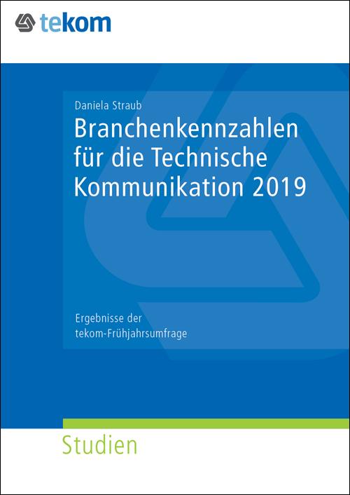 Cover-Bild Branchenkennzahlen für die Technische Kommunikation 2019