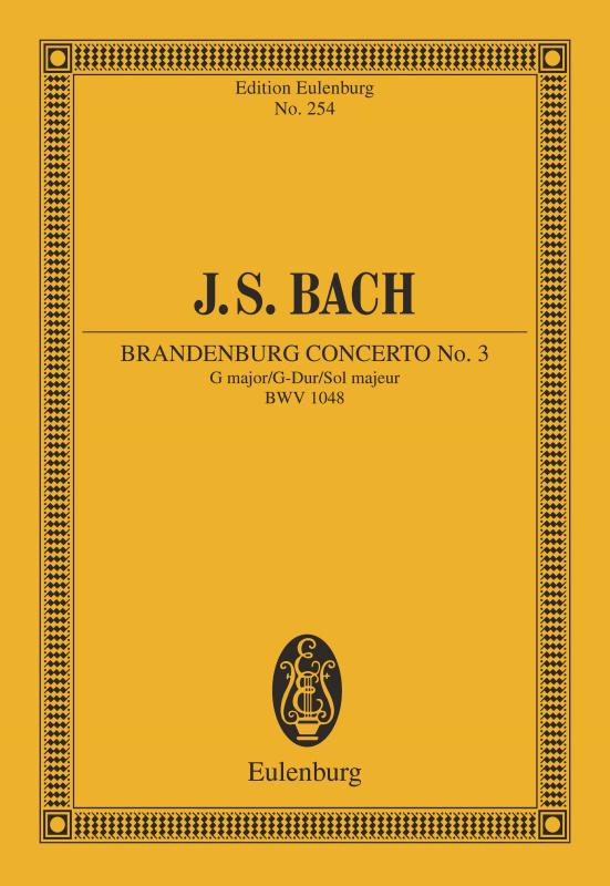 Cover-Bild Brandenburg Concerto No. 3 G major