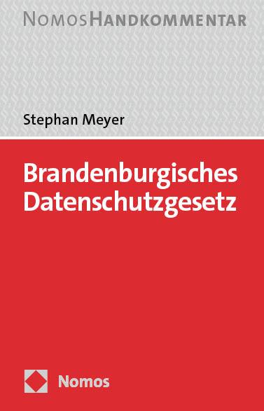 Cover-Bild Brandenburgisches Datenschutzgesetz: BbgDSG