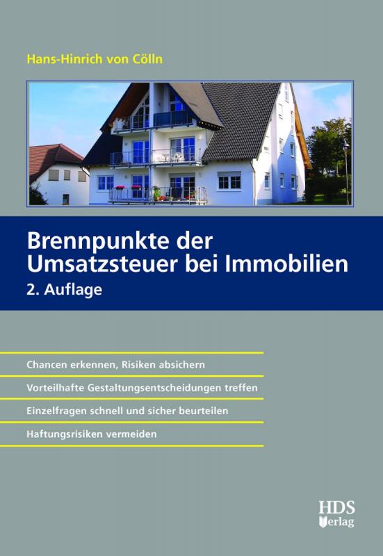 Cover-Bild Brennpunkte der Umsatzsteuer bei Immobilien