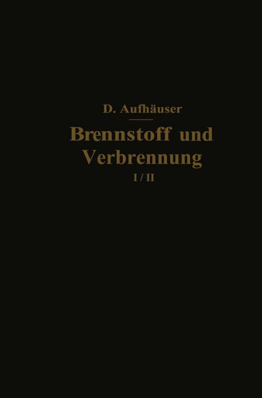 Cover-Bild Brennstoff und Verbrennung