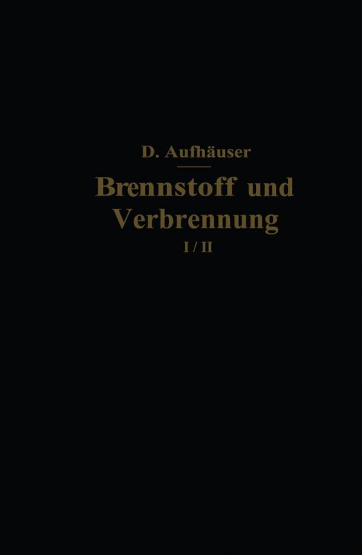 Cover-Bild Brennstoff und Verbrennung