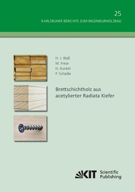 Cover-Bild Brettschichtholz aus acetylierter Radiata Kiefer