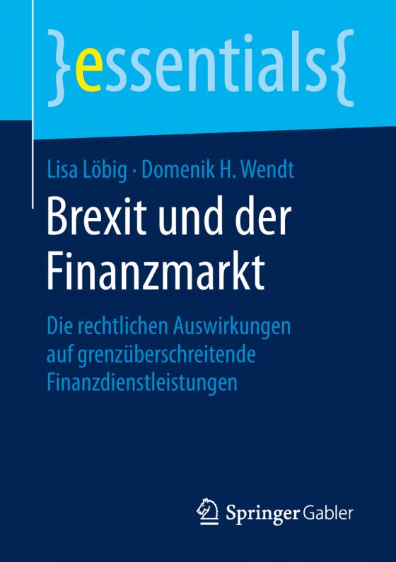 Cover-Bild Brexit und der Finanzmarkt
