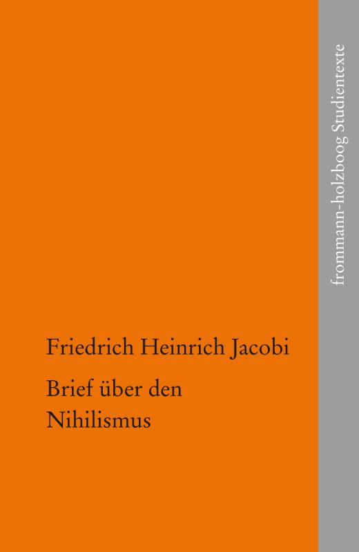 Cover-Bild Brief über den Nihilismus