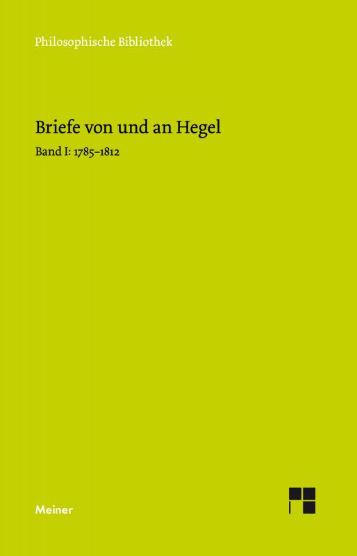 Cover-Bild Briefe von und an Hegel. Band 1