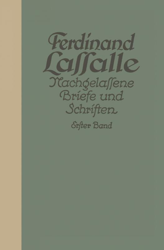 Cover-Bild Briefe von und an Lassalle bis 1848