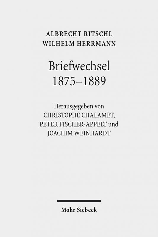 Cover-Bild Briefwechsel 1875 - 1889