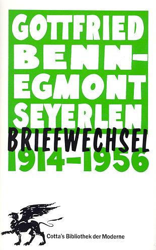 Cover-Bild Briefwechsel 1914-1956 (Cotta's Bibliothek der Moderne)